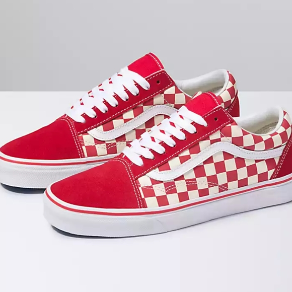 Vans PRIMARY CHECK OLD SKOOL SHOE - Picture 1 of 8